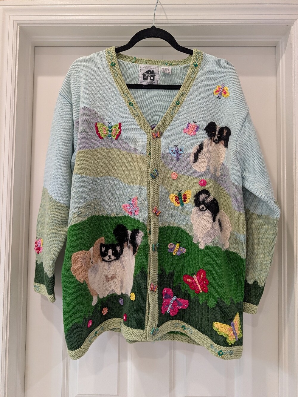 Storybook Knits Papillon Cardigan Sweater Size 1X